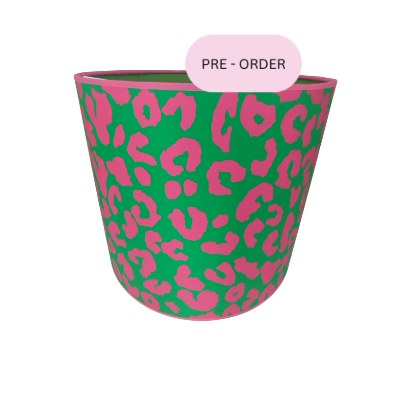 Electric Jungle - Lime - Tape Fuchsia