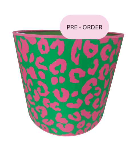 Electric Jungle - Lime - Tape Fuchsia