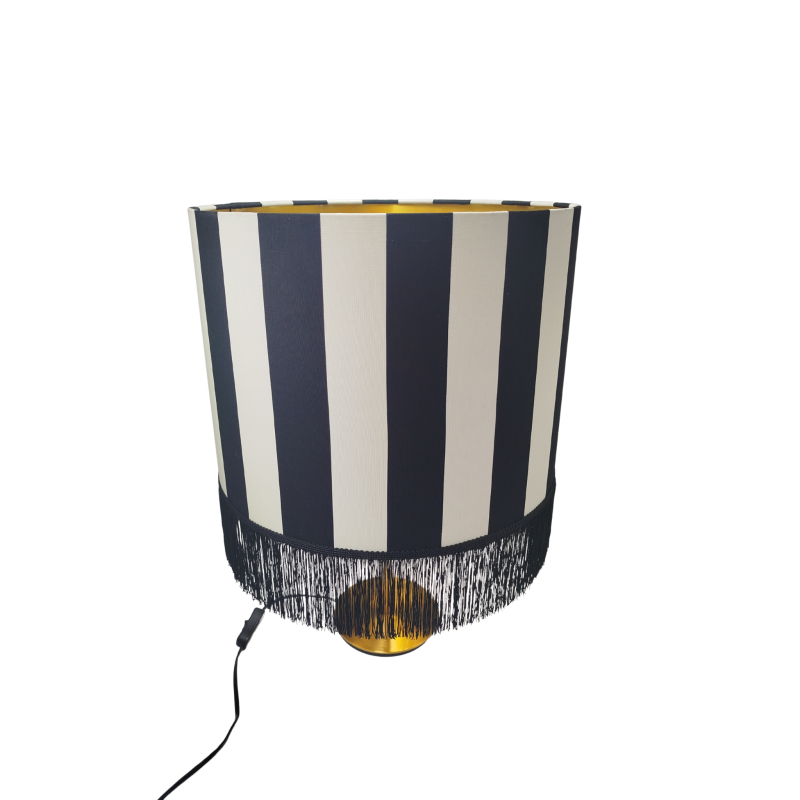 Stripes with Attitude - Gold - Fringe...
