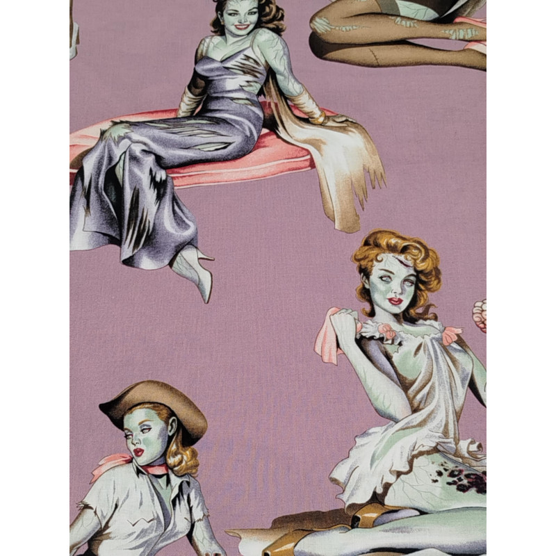 Deadly Divas - Copper - Stripes with...