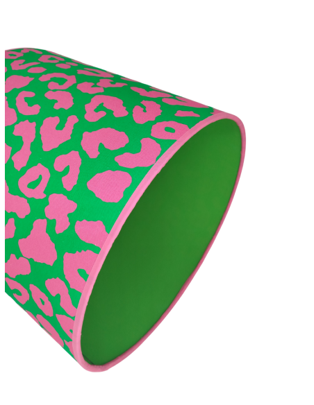 Electric Jungle - Lime - Tape Fuchsia
