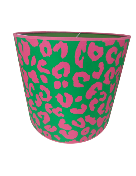 Electric Jungle - Lime - Tape Fuchsia